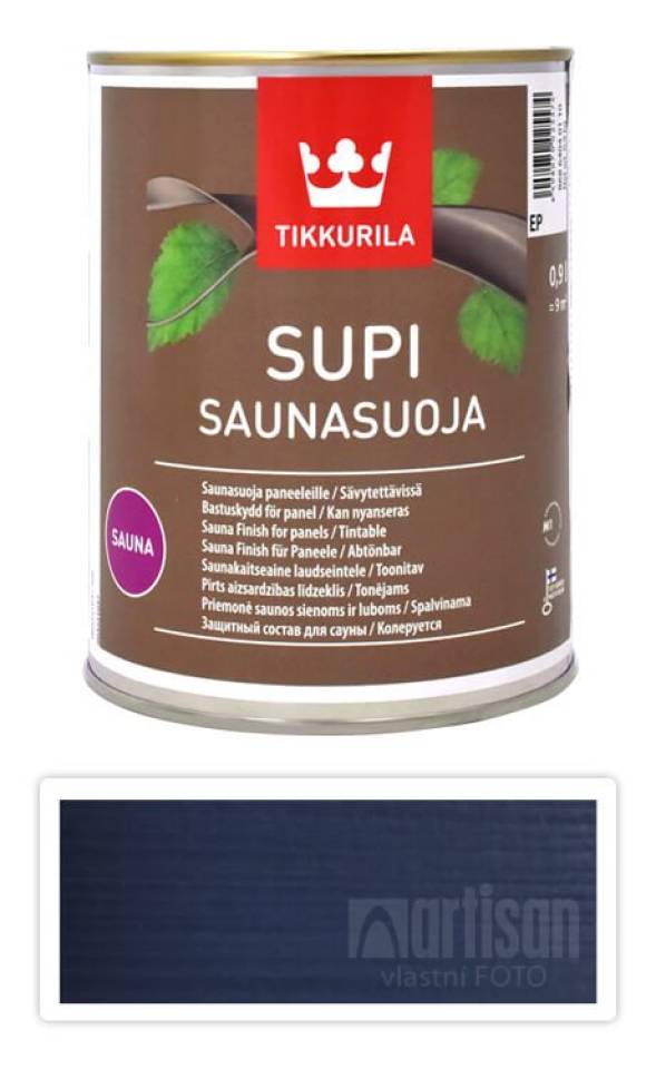 TIKKURILA Supi Sauna Finish - akrylátový lak do sauny 0.9 l Ilta 5085