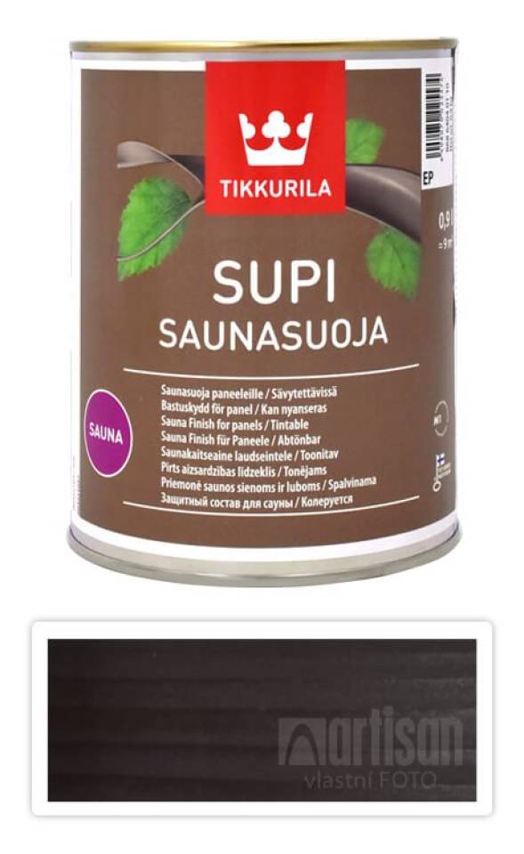 TIKKURILA Supi Sauna Finish - akrylátový lak do sauny 0.9 l Kanto 5077