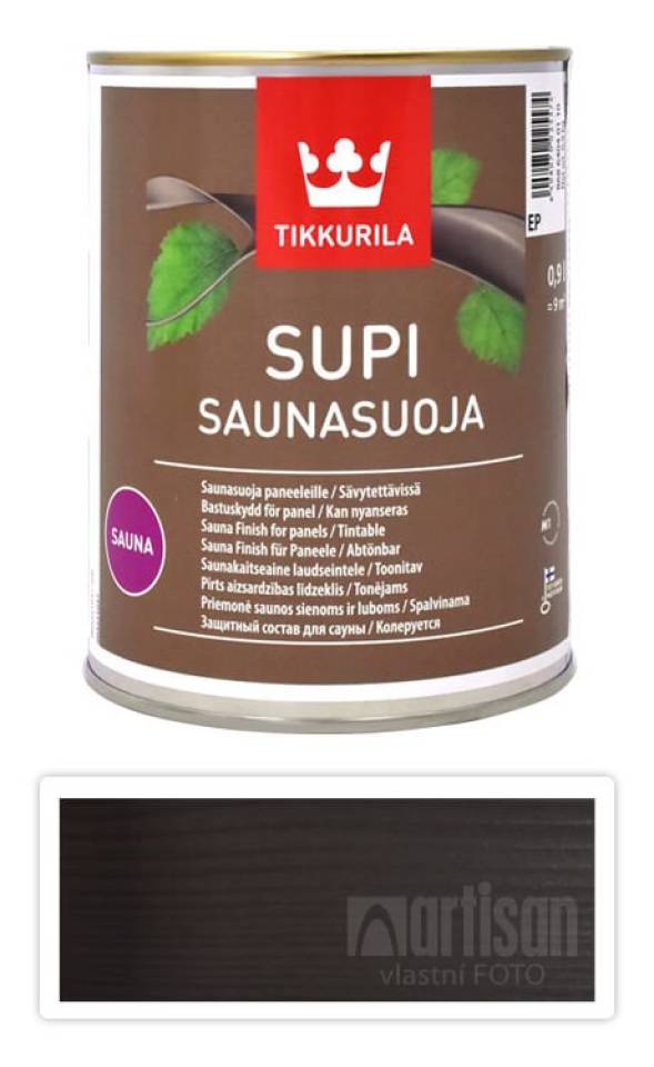 TIKKURILA Supi Sauna Finish - akrylátový lak do sauny 0.9 l Karhu 5074