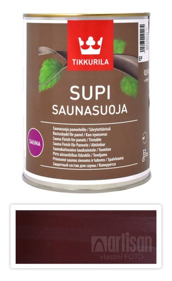 TIKKURILA Supi Sauna Finish - akrylátový lak do sauny 0.9 l Kihokki 5075