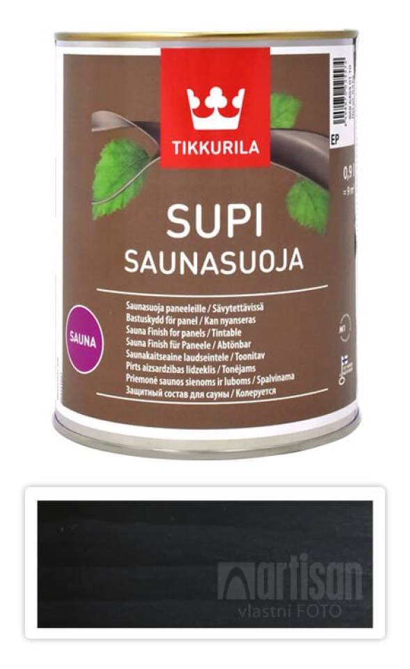 TIKKURILA Supi Sauna Finish - akrylátový lak do sauny 0.9 l Kuusi 5079