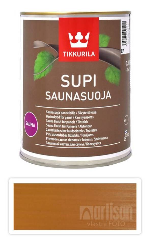 TIKKURILA Supi Sauna Finish - akrylátový lak do sauny 0.9 l Mesi 5050