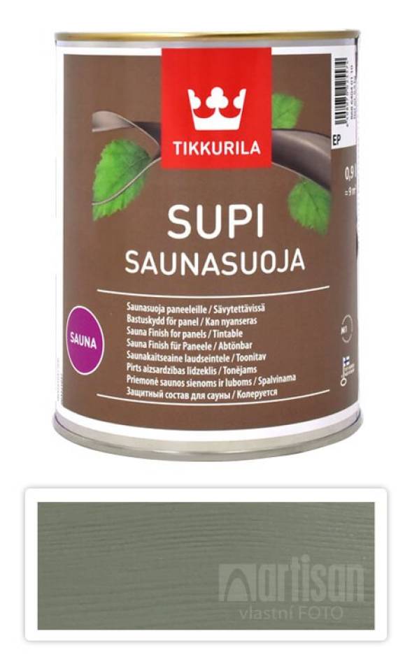 TIKKURILA Supi Sauna Finish - akrylátový lak do sauny 0.9 l Suvi 5065
