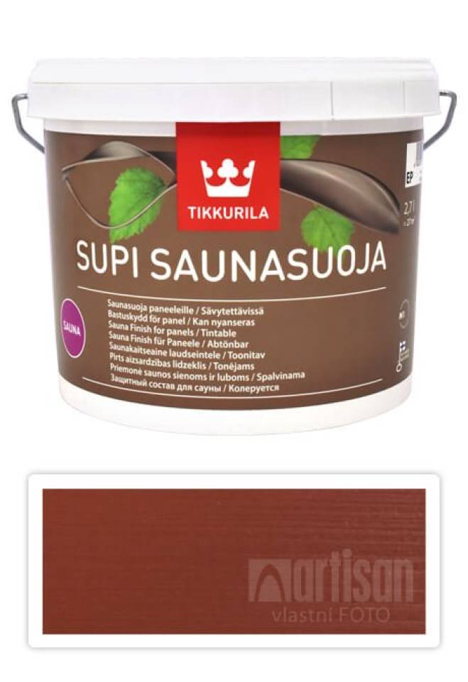 TIKKURILA Supi Sauna Finish - akrylátový lak do sauny 2.7 l Kettu 5056