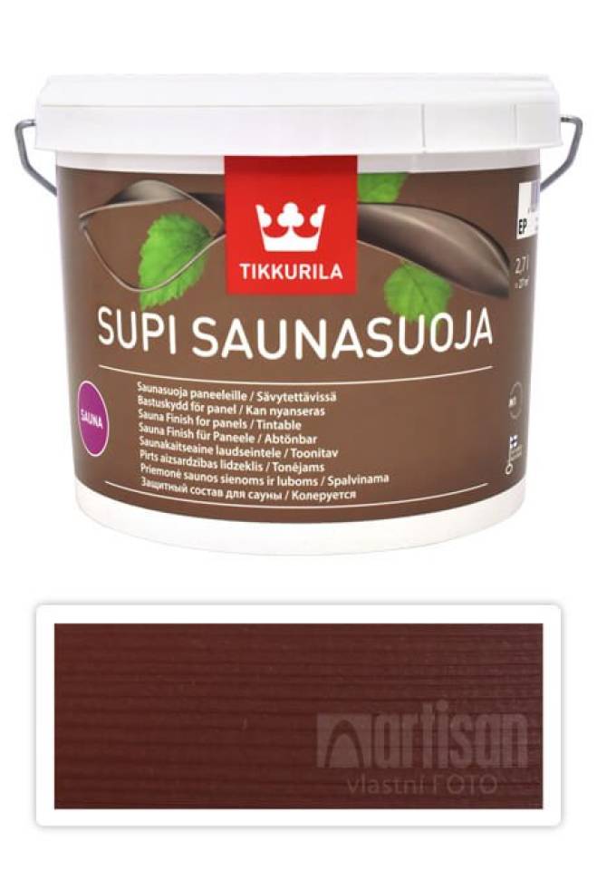 TIKKURILA Supi Sauna Finish - akrylátový lak do sauny 2.7 l Orava 5057