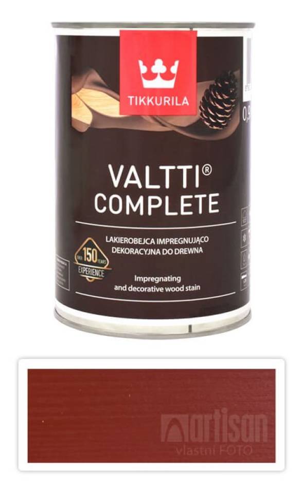 TIKKURILA Valtti Complete - matná tenkovrstvá lazura s ochranou proti UV záření 0.9 l Marja 5059