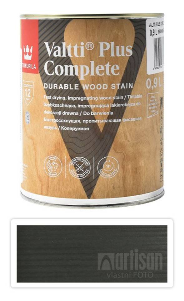 TIKKURILA Valtti Plus Complete - matná tenkovrstvá lazura 0.9 l Lieko 5067