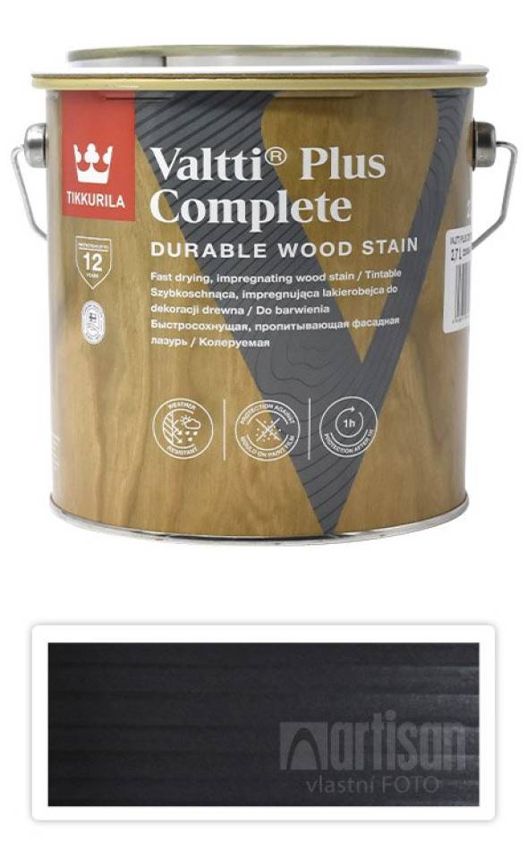 TIKKURILA Valtti Plus Complete - matná tenkovrstvá lazura 2.7 l Kataja 5078