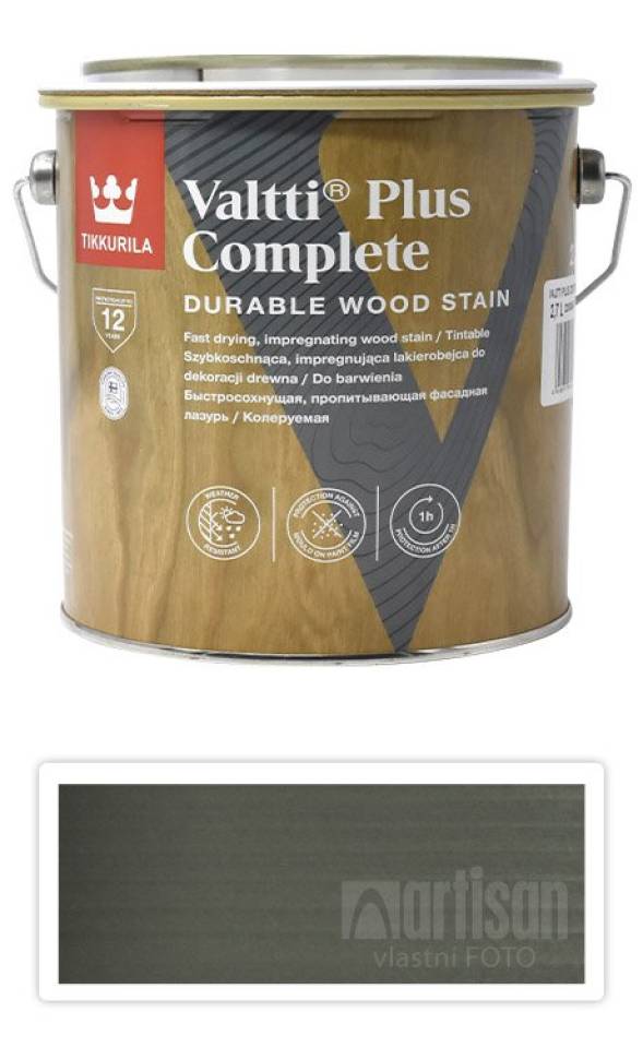 TIKKURILA Valtti Plus Complete - matná tenkovrstvá lazura 2.7 l Laavu 5082