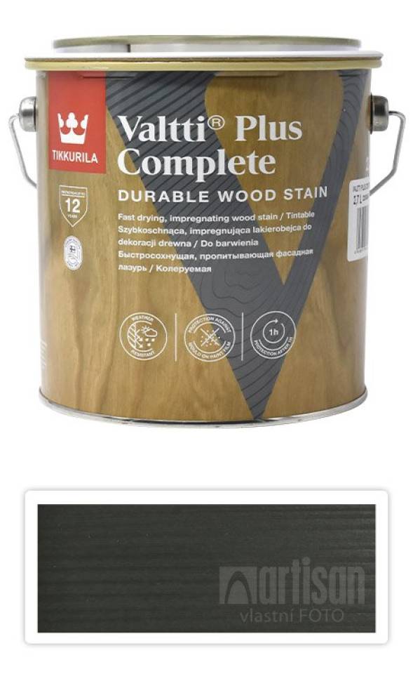 TIKKURILA Valtti Plus Complete - matná tenkovrstvá lazura 2.7 l Lieko 5067