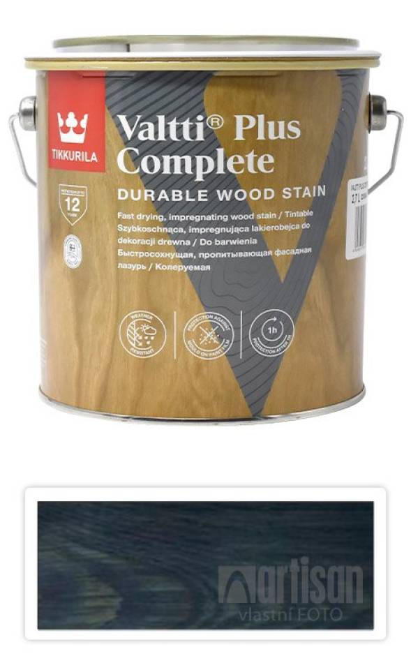 TIKKURILA Valtti Plus Complete - matná tenkovrstvá lazura 2.7 l Yö 5086