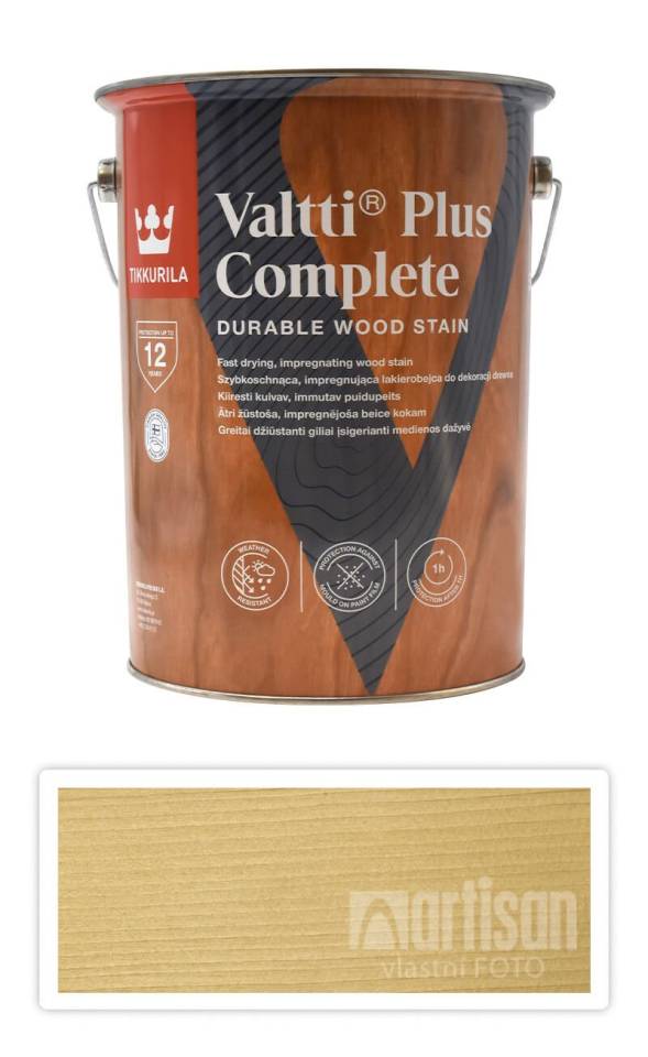 TIKKURILA Valtti Plus Complete - matná tenkovrstvá lazura 5 l Borovice