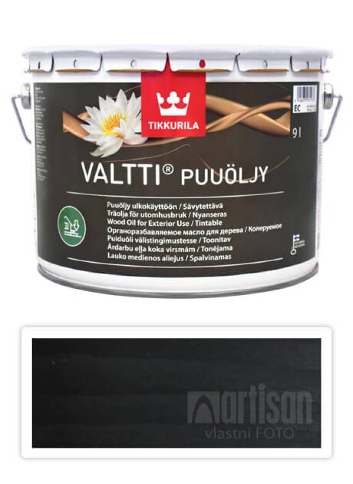 TIKKURILA Valtti wood oil - olej na terasy a nábytek 9 l Kuusi 5079