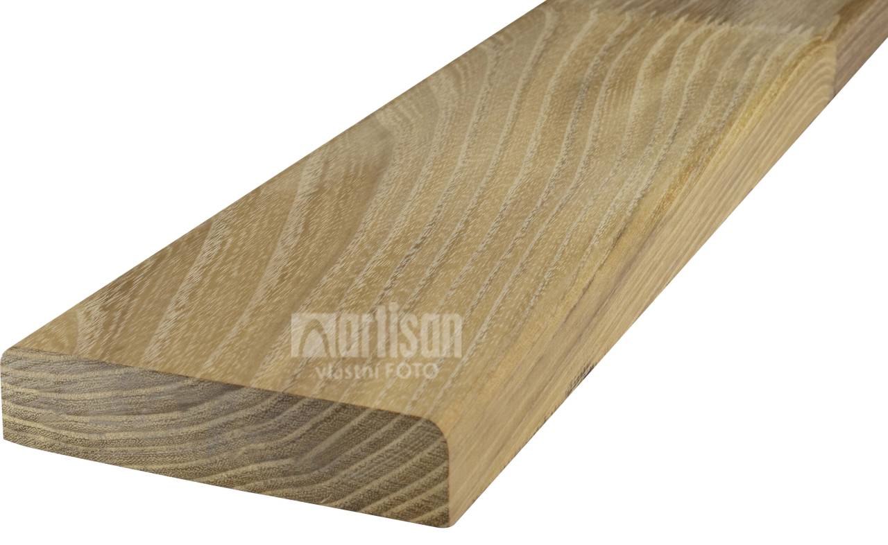 Terasová prkna 25x110x3000 Akát - povrch hladký