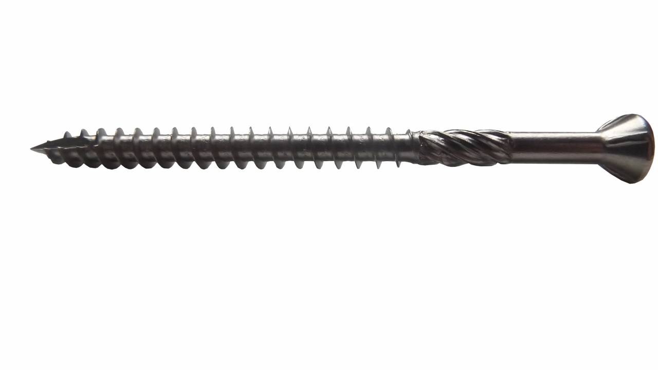 Vruty terasové 5x70mm TX25 zápustná hlava AISI 410 kalený nerez