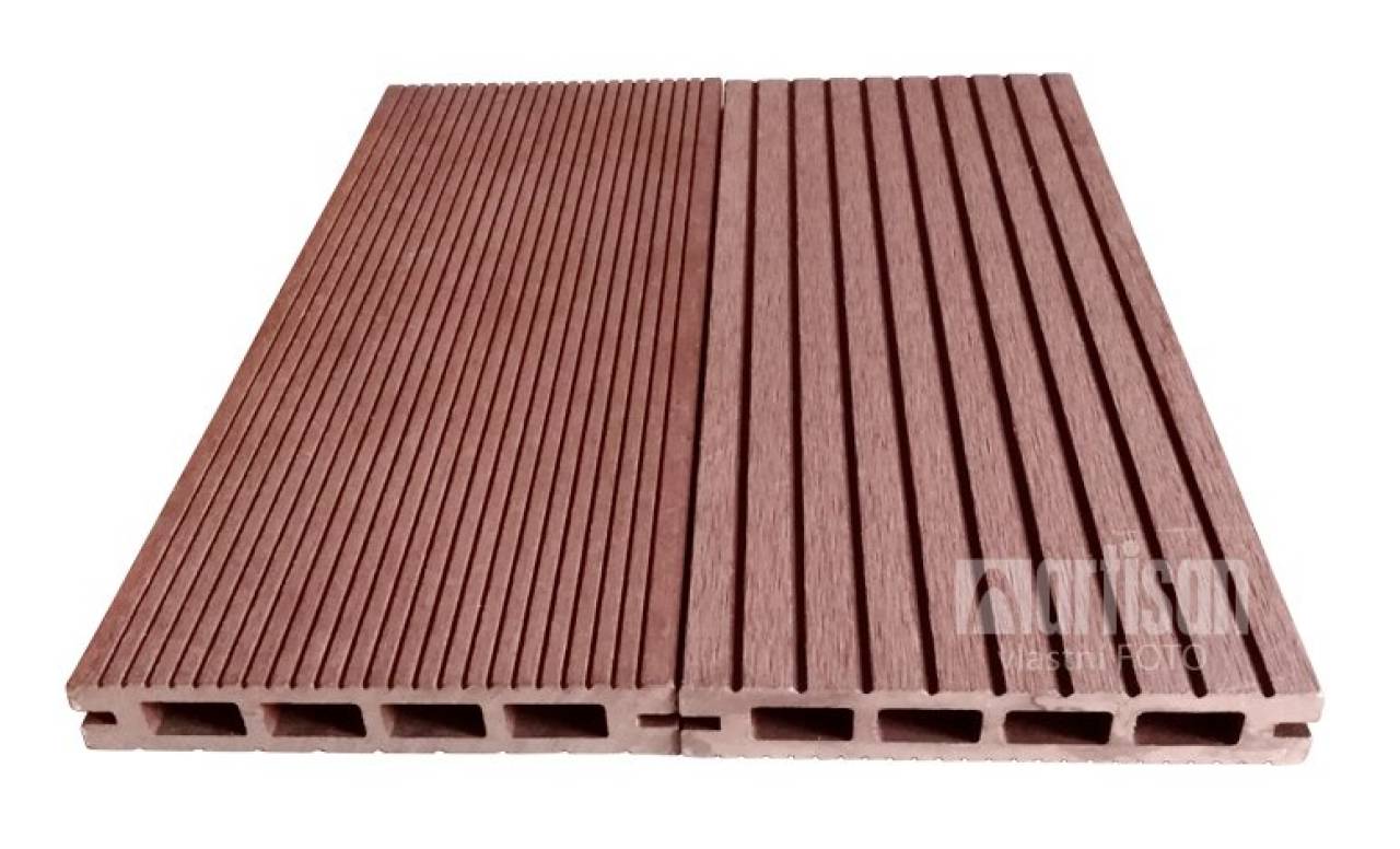 WPC dřevoplastová terasová prkna Dřevoplus Standard - dutá 25x150x4000