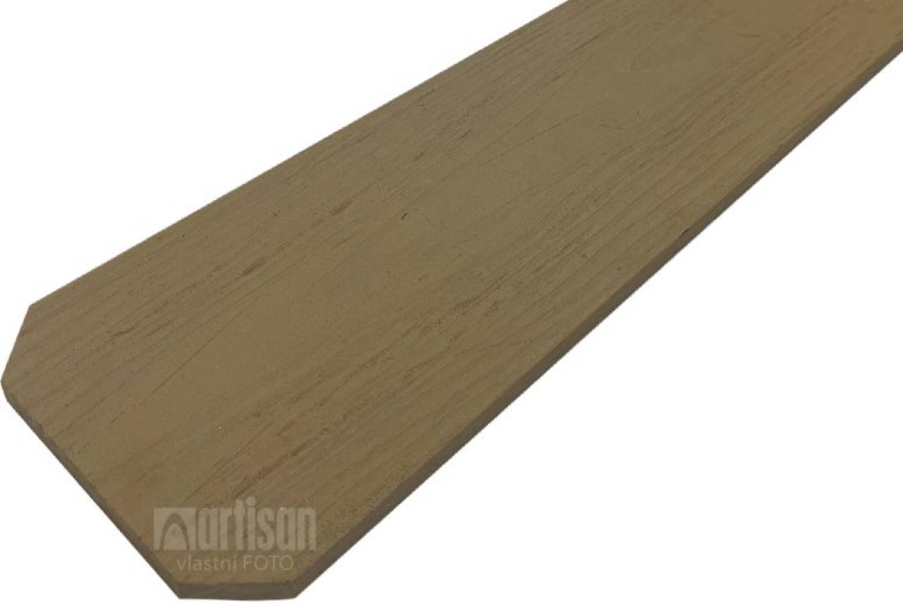 WPC dřevoplastové plotovky tříhranné LamboDeck 12x150x1000 - Original Wood