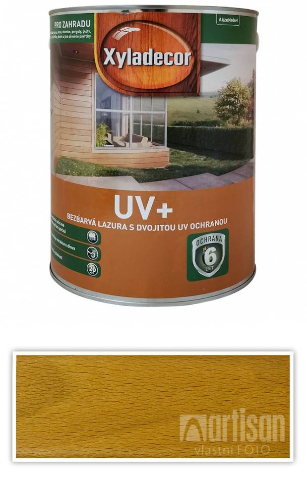 XYLADECOR UV+ bezbarvá lazura s dvojitou UV ochranou 5 l