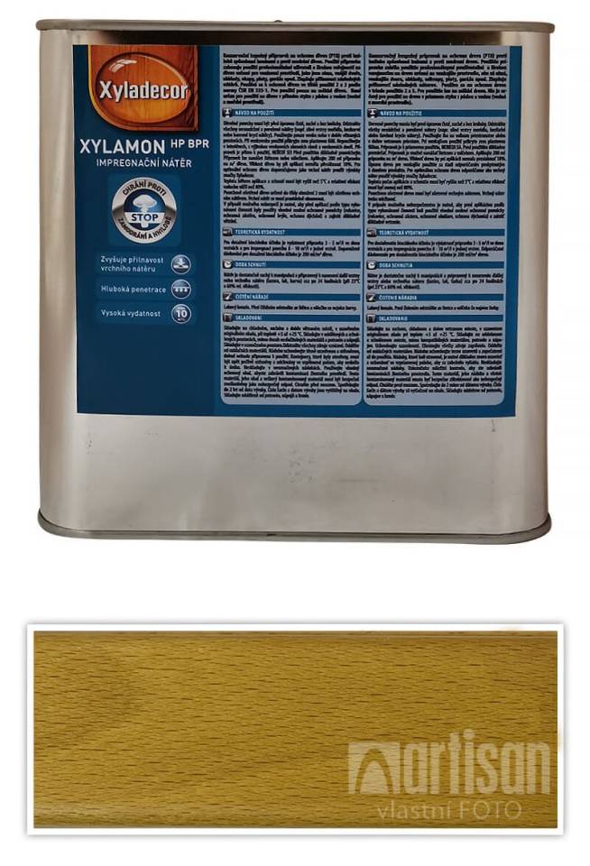 XYLADECOR Xylamon HP BPR - impregnační nátěr do exteriéru 2.5 l Bezbarvý