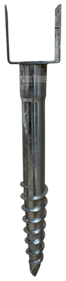 Zemní vrut BAYOS 70x750mm se zakončením typ U 120