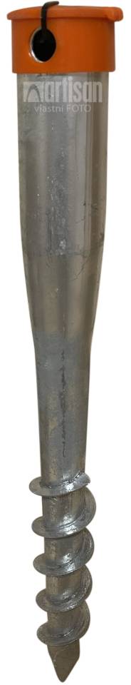 Zemní vrut NUT-1 M6 BAYOS 60x550mm RR vč. roxoru